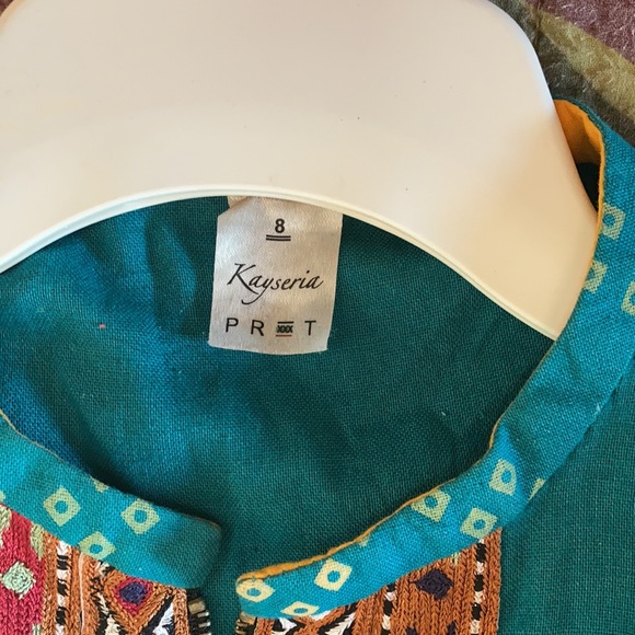 Keysaria Pret Indian Pakistani Kurta - Picture 4 of 5
